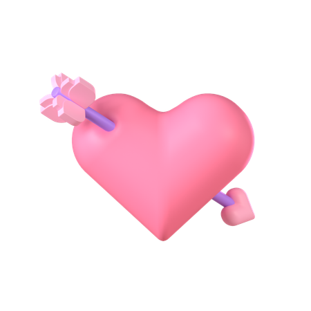 Love Arrow  3D Icon