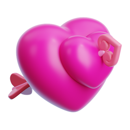 Love Arrow  3D Icon