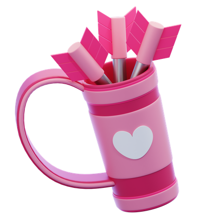 Love Arrow  3D Icon