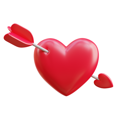 Love Arrow  3D Icon