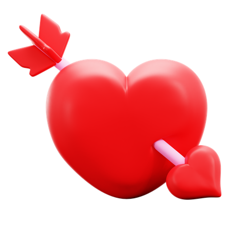 Love Arrow  3D Icon
