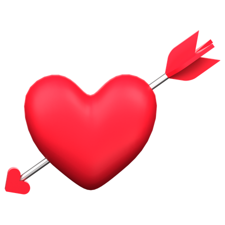 Love Arrow  3D Icon