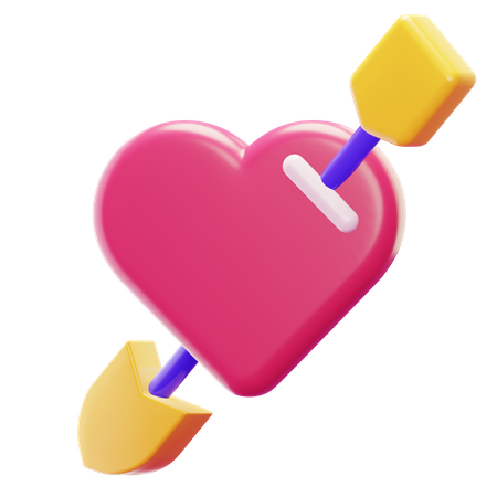 LOVE ARROW 3D Icon