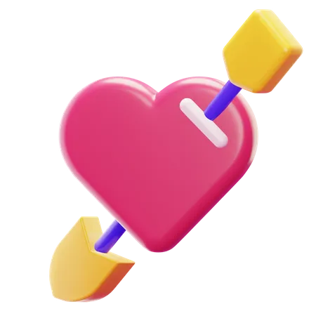 LOVE ARROW 3D Icon