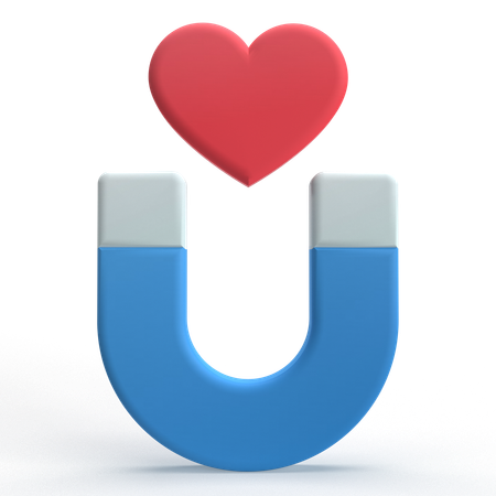 Love Attraction  3D Icon