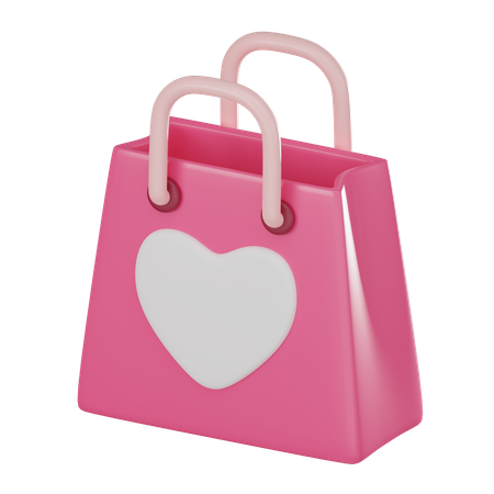 Love Bag  3D Icon