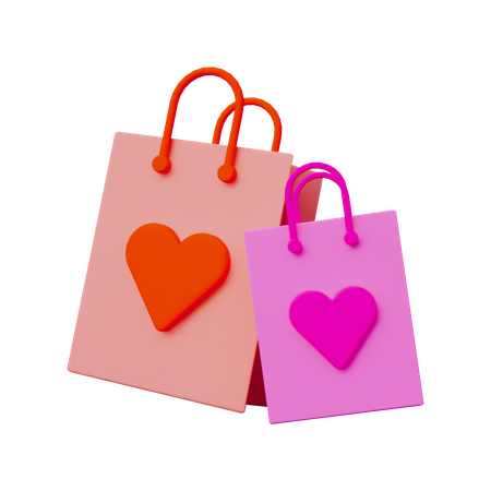 Love Bags  3D Icon