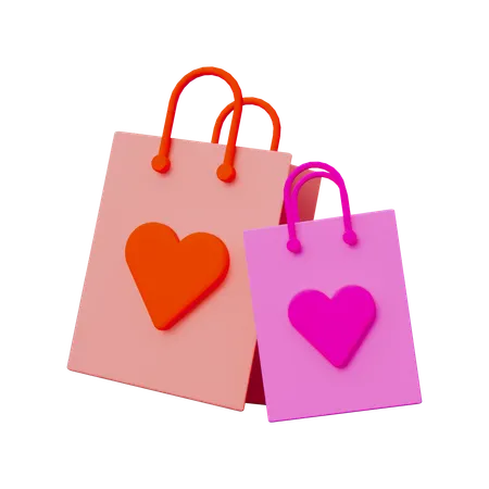 Love Bags  3D Icon