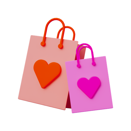 Love Bags  3D Icon