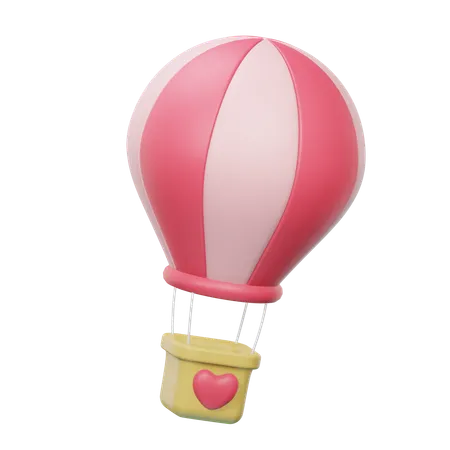 Love Balloon  3D Icon