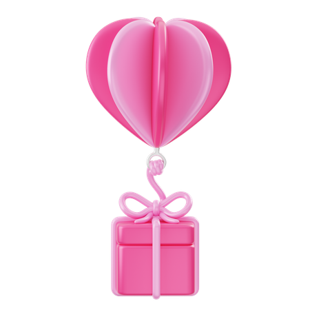 Love Balloons  3D Icon