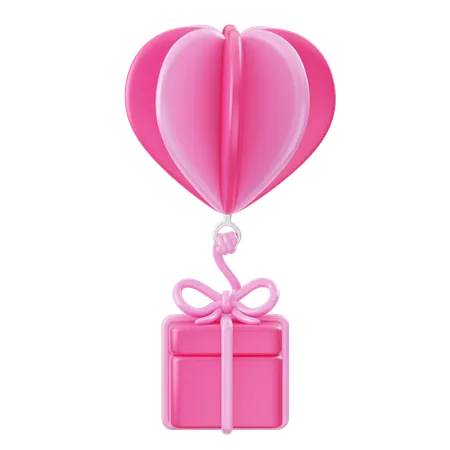 Love Balloons  3D Icon