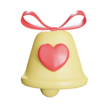 Love Bell  3D Icon