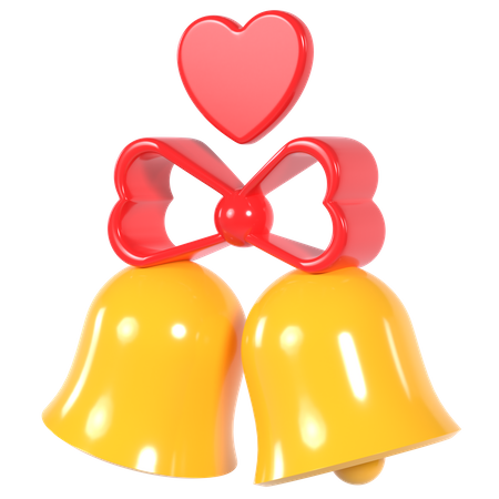 Love Bell  3D Illustration