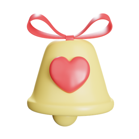 Love Bell 3D Illustration