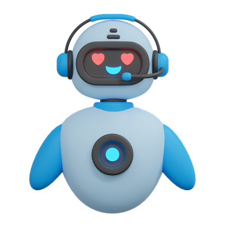 Love bot  3D Icon
