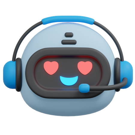 Love bot  3D Icon