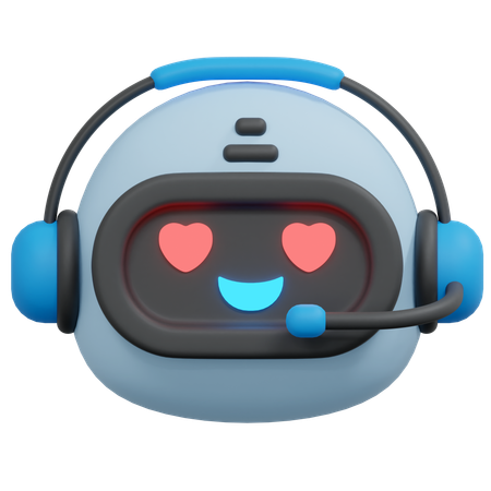 Love bot  3D Icon