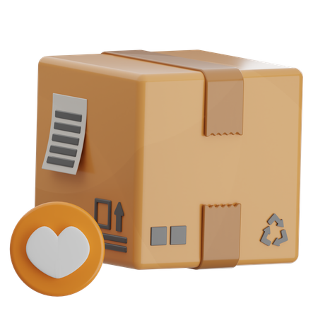 Love Box  3D Icon