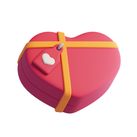 Love Box  3D Icon