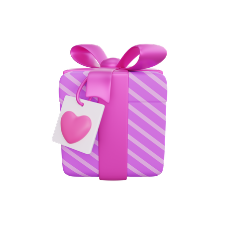 Love Box  3D Icon