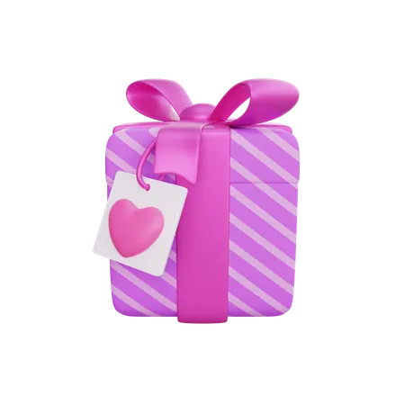 Love Box  3D Icon