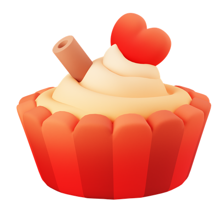 Love cake  3D Icon