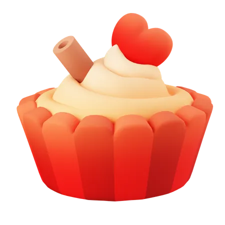 Love cake  3D Icon