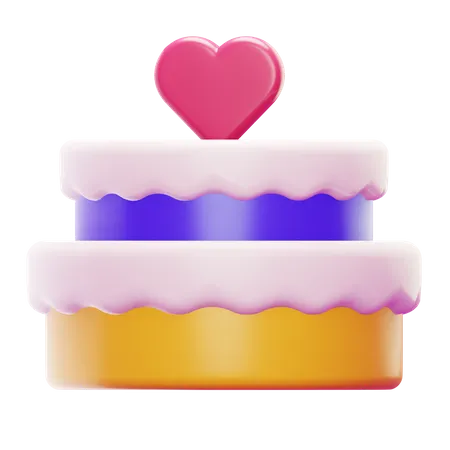 LOVE CAKE 3D Icon