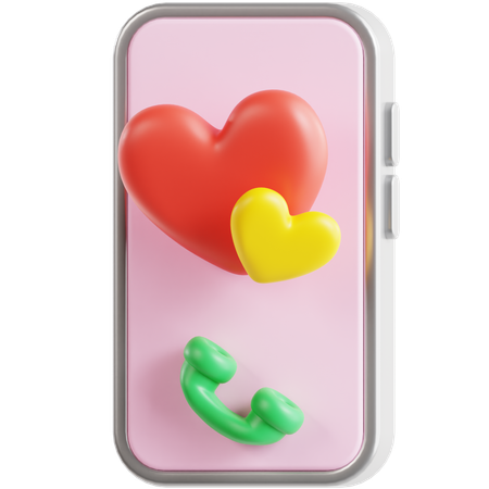 Love Call  3D Icon