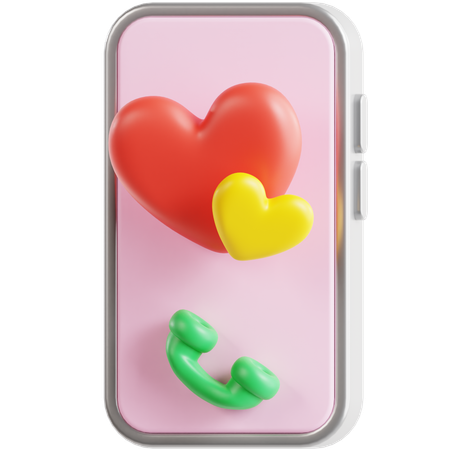 Love Call  3D Icon