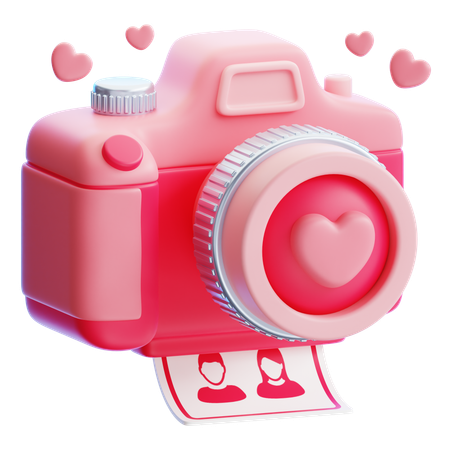 Love Camera  3D Icon