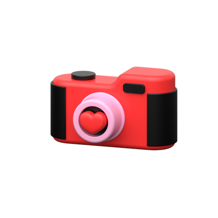 Love Camera  3D Icon