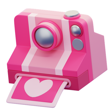 Love Camera  3D Icon