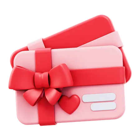 Love Card  3D Icon