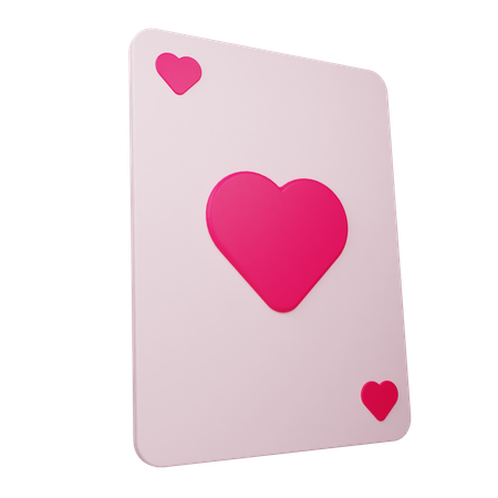 Love Card  3D Icon