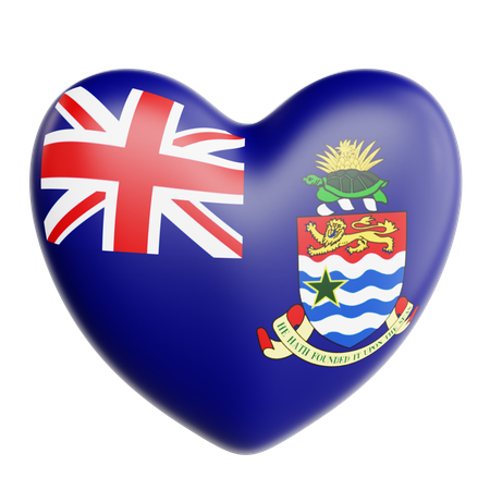 Love Cayman Islands  3D Icon