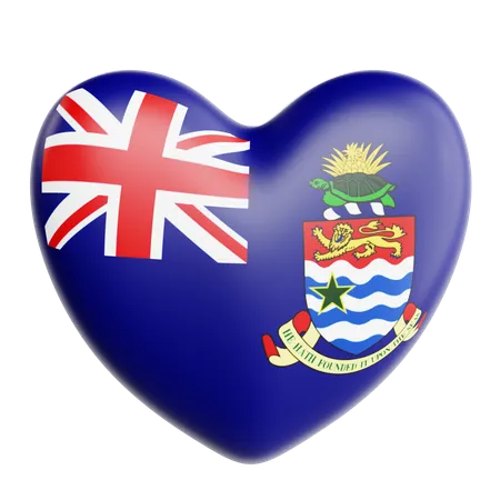 Love Cayman Islands  3D Icon