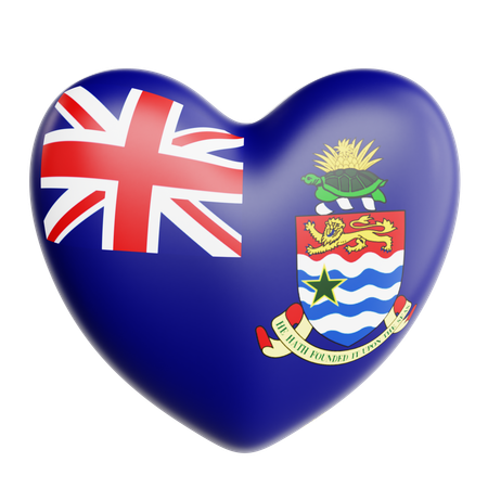 Love Cayman Islands  3D Icon