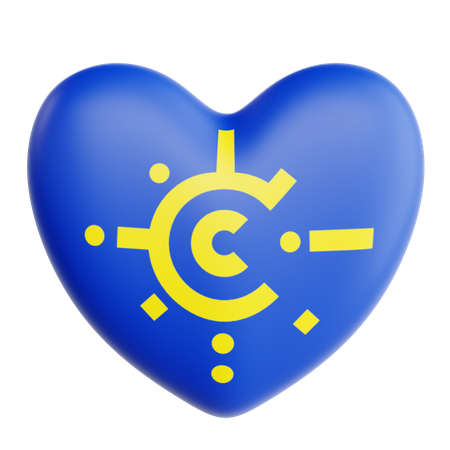 Love CEFTA  3D Icon