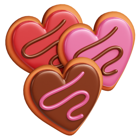 Love Chocolate  3D Icon