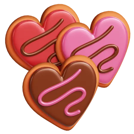 Love Chocolate  3D Icon