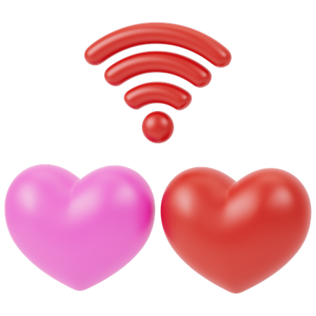 Love Connection  3D Icon