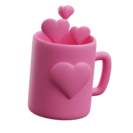 Love Cup  3D Icon