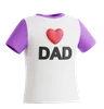 Love Dad T Shirt
