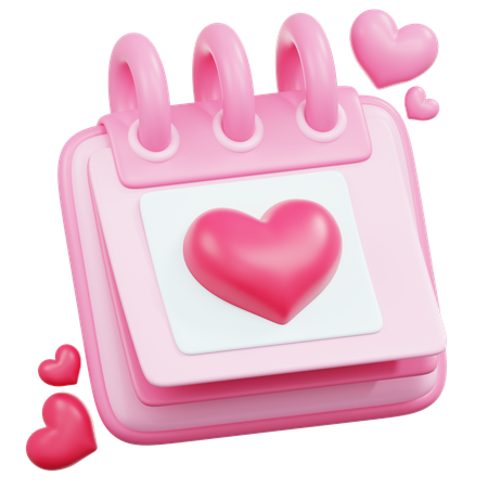 Love Day  3D Icon