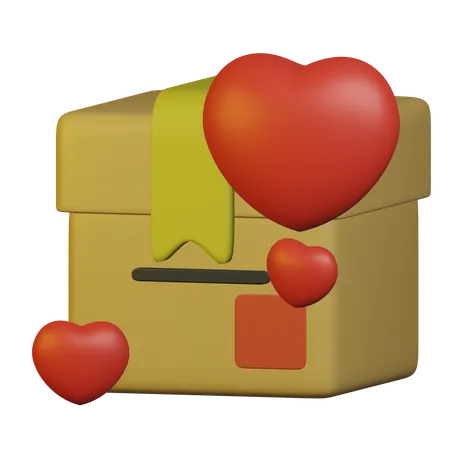 Love Delivery  3D Icon