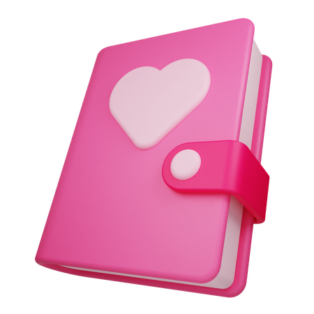 Love Diary  3D Icon