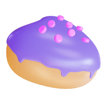 Love Donut  3D Icon