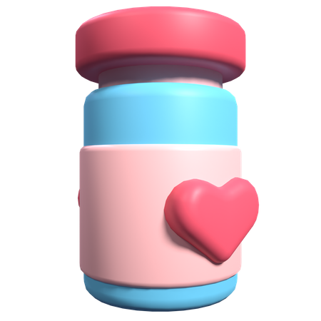 Love Dose  3D Illustration